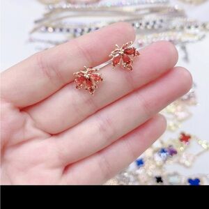 Elegant Maple Leaf Earrings